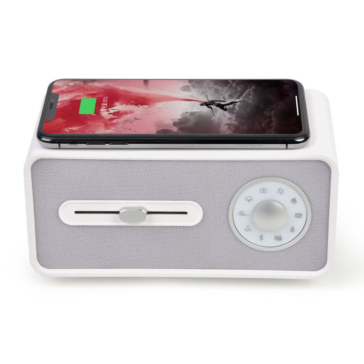 brookstone Sound Soother with Wireless Charger