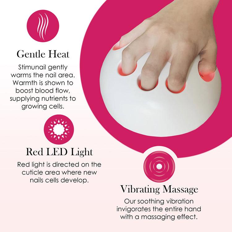 Brookstone Stimunail Nail Wellness Device