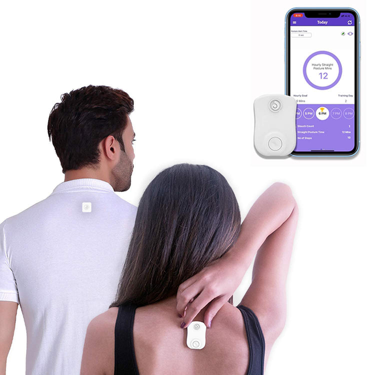 brookstone Strack Smart Posture Trainer