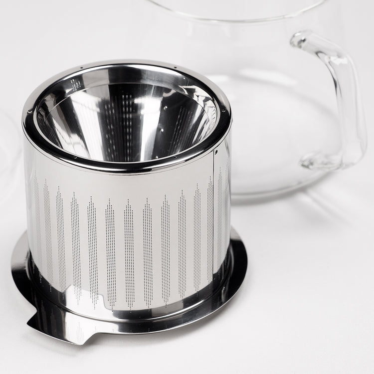 Brookstone TIP DuoPot Coffee And Tea Brewer