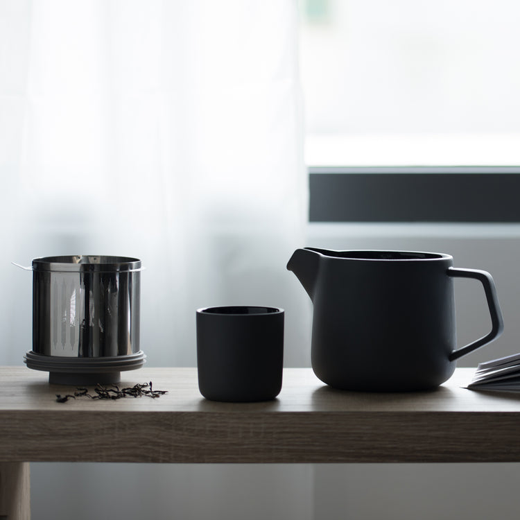 brookstone TIP DuoPot Coffee and Tea Brewer