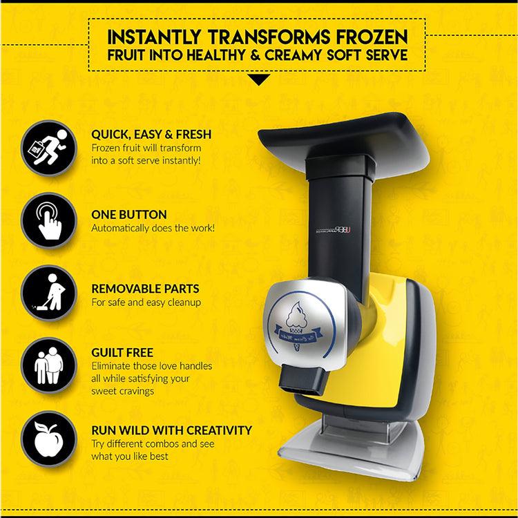 Brookstone Uber Appliance Healthy Sorbet Machine
