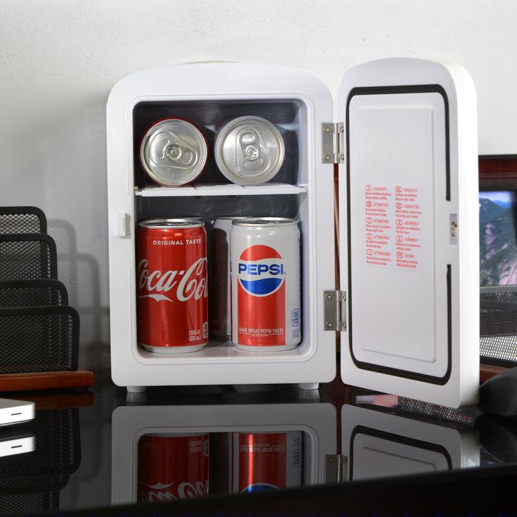 Brookstone Uber Chill 6-Can Mini Fridge