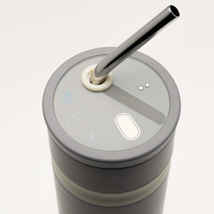 Brookstone Uvio Self-Purifying Water Bottle