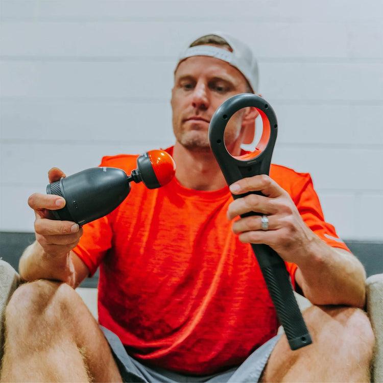 Brookstone Wellbody WingSpan - Heated Massage Gun