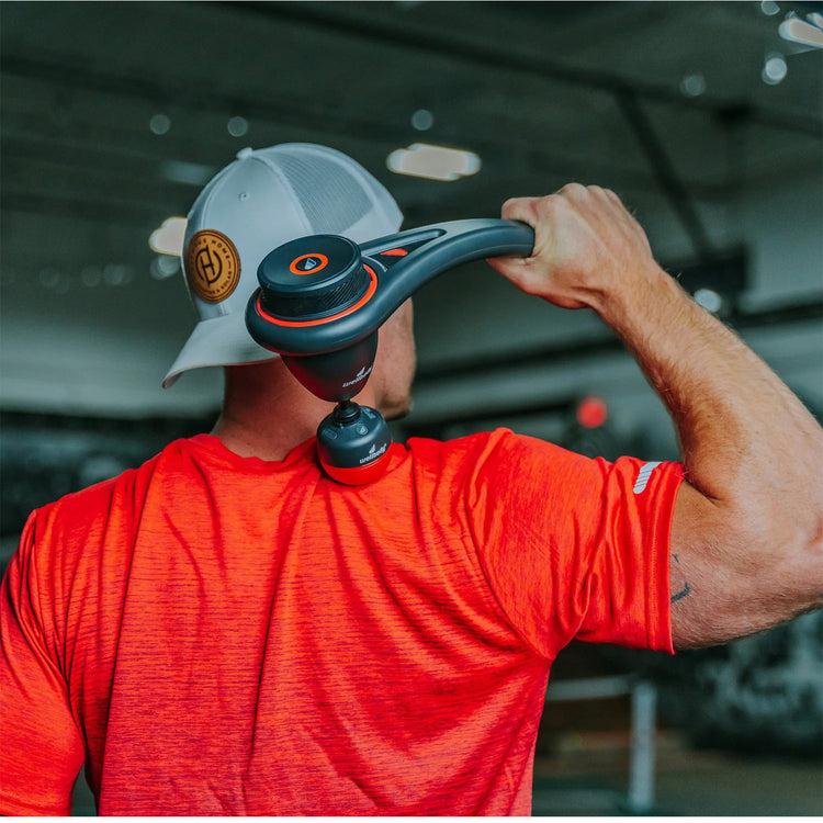 brookstone Wellbody WingSpan - Heated Massage Gun brookstone Wellbody WingSpan - Heated Massage Gun