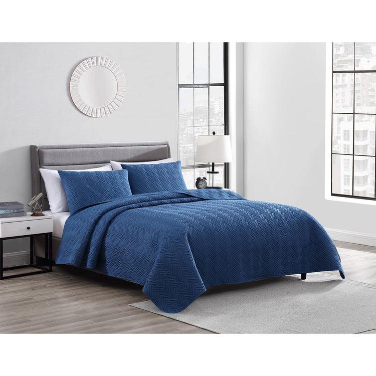 Brookstone Willow 3 Piece Quilt Set