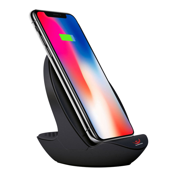 brookstone Wireless Charger Bluetooth Speaker