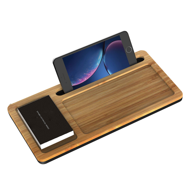 Brookstone Wireless Charger Desktop Organizer