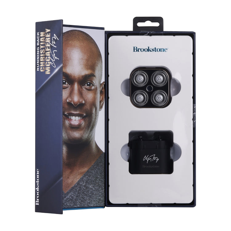 Brookstone Brookstone X Christian McCaffrey - 4 Head Rotary Shaver