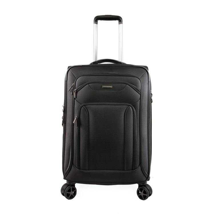 Brookstone Brookstone X Christian McCaffrey - Daxton 21" Softside Carry-On Spinner Suitcase