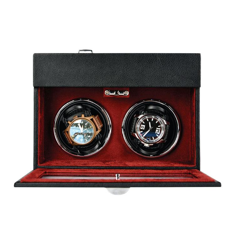 Brookstone Brookstone X Christian McCaffrey - Holmes Double Watch Winder Valet (Watches Not Included)