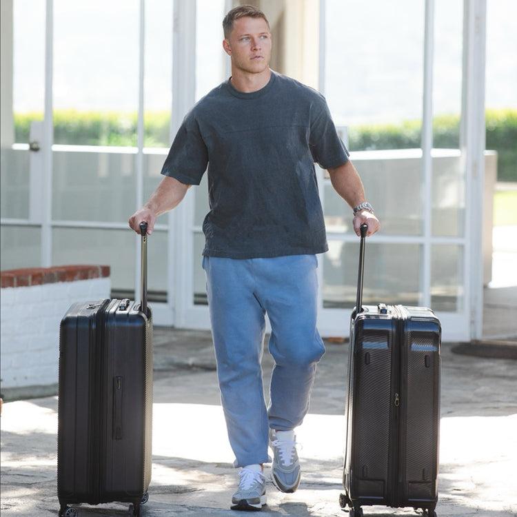 brookstone Brookstone x Christian McCaffrey - Keane 21" Hardside Carry-On Spinner Suitcase
