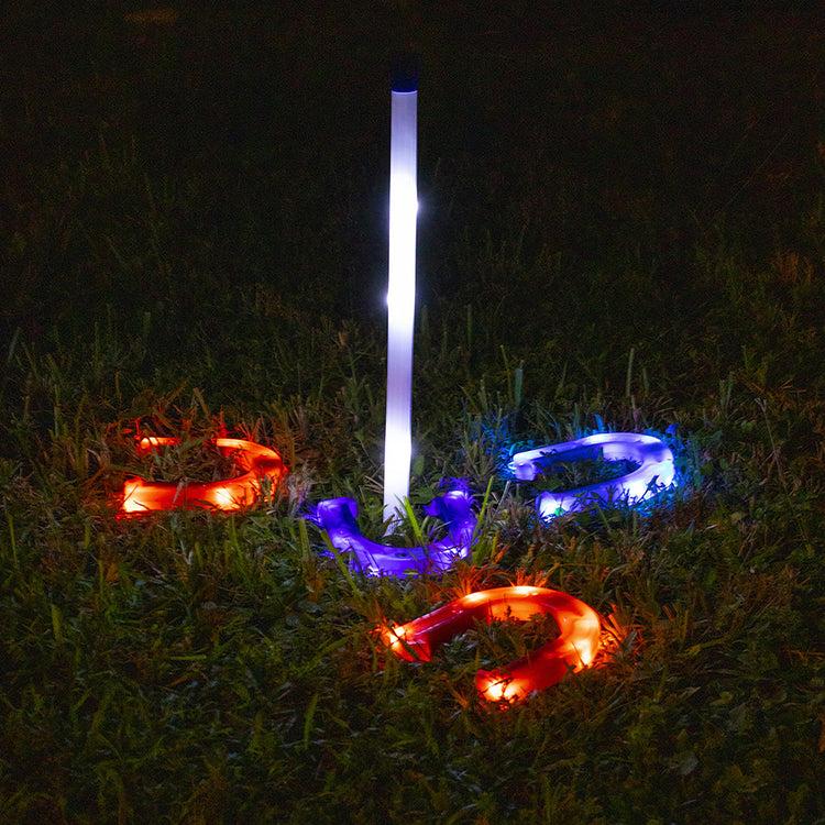 Brookstone YardCandy Illuminated Horseshoes