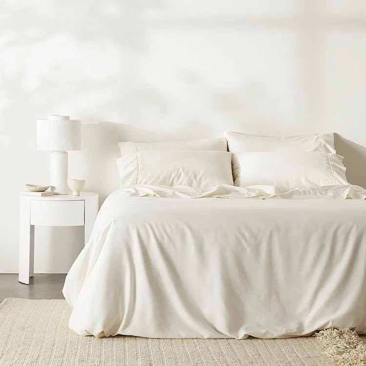 Brookstone CleanBamboo Hemp™ Linen+ Duvet Cover By Ettitude