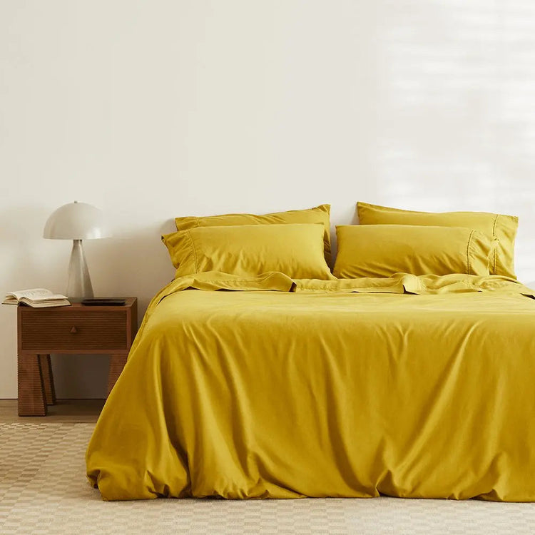 Brookstone CleanBamboo Hemp™ Linen+ Duvet Cover By Ettitude
