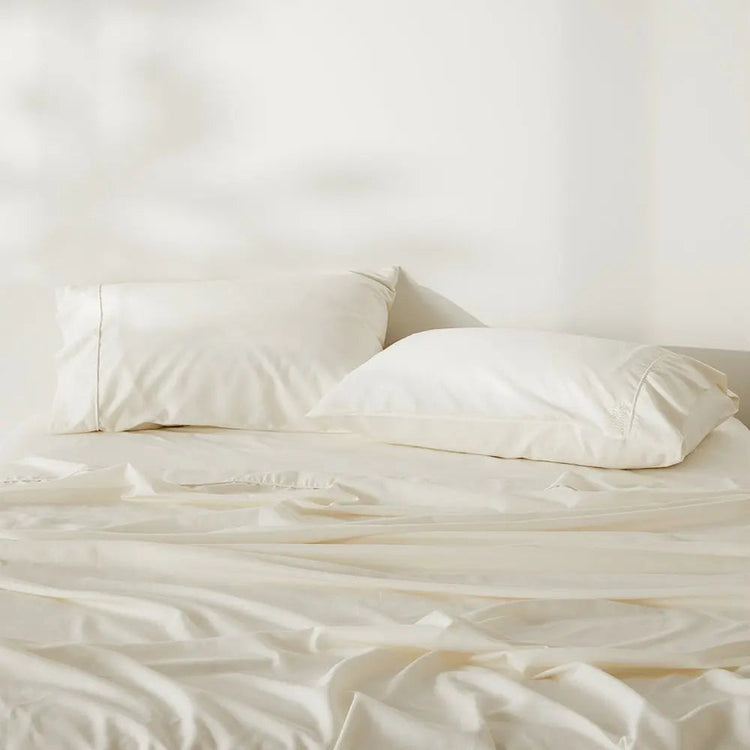 Brookstone CleanBamboo Hemp™ Linen+ Pillowcase Set By Ettitude