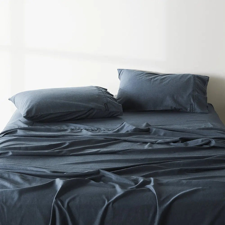 Brookstone CleanBamboo Hemp™ Linen+ Sheet Set By Ettitude