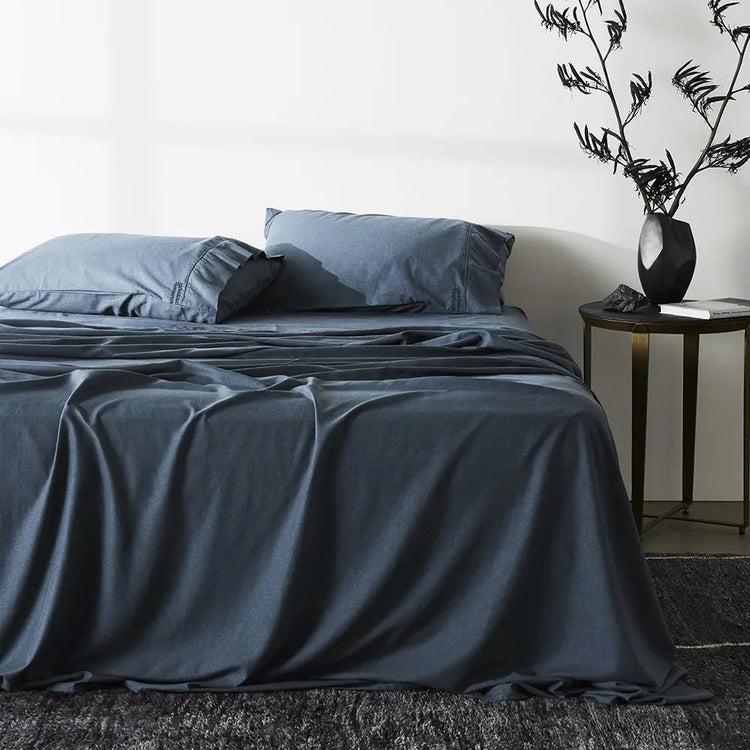 Brookstone CleanBamboo Hemp™ Linen+ Sheet Set By Ettitude