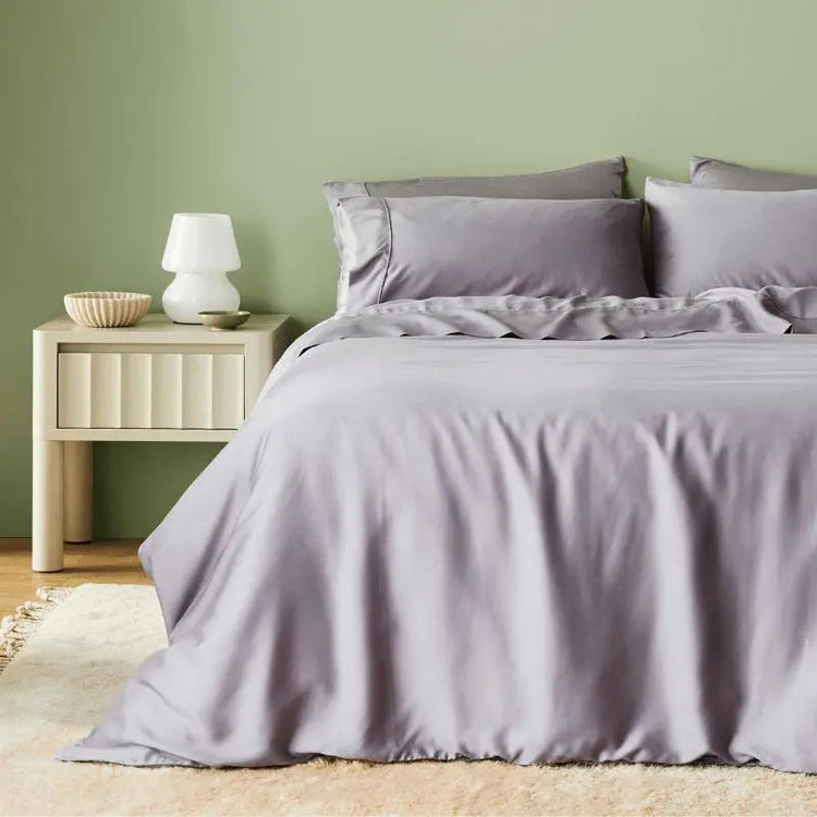 Brookstone CleanBamboo® Signature Sateen Duvet Cover By Ettitude
