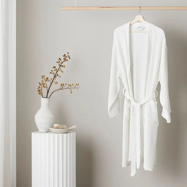 Brookstone CleanBamboo® Waffle Bathrobe By Ettitude