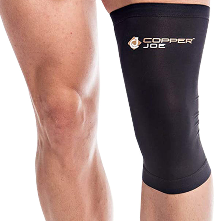 brookstone Copper Joe Knee Compression Sleeve 2-Pack