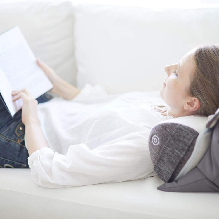 Brookstone Corron - Premium Roll-up Lumbar Massage Cushion By Synca Massage Chair