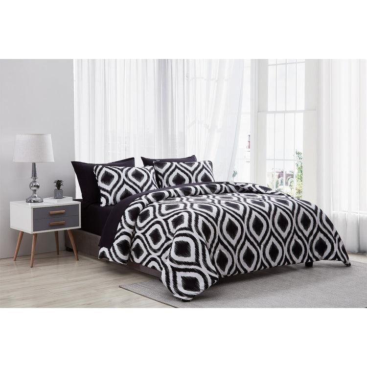 Brookstone Cypress 7 Piece Bed In A Bag Comforter Set