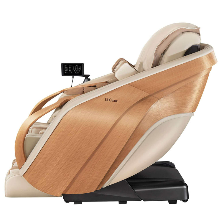 Brookstone D.Core 2 - Made In Japan Ultra Premium Massage Chair W/ Oak Side Panels By Synca Massage Chair
