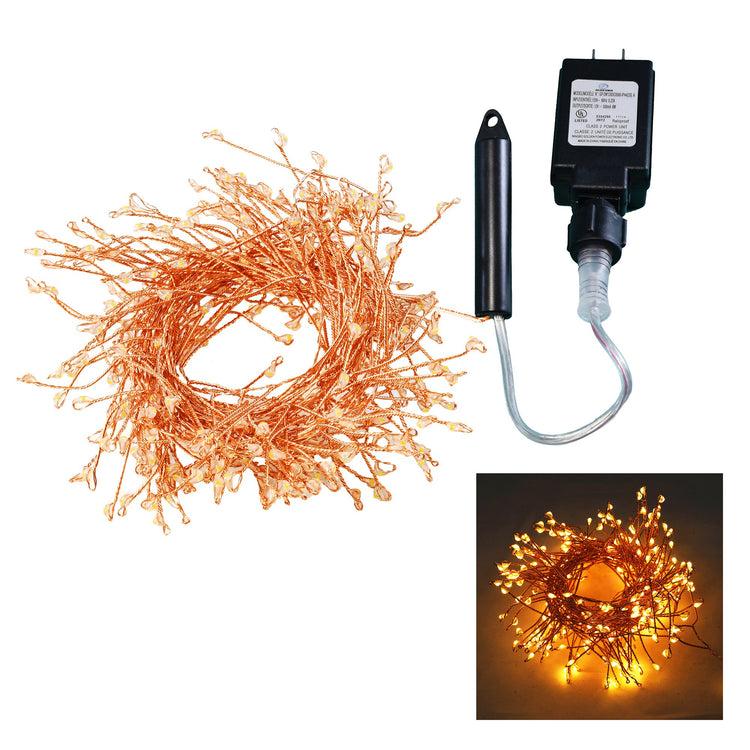 Brookstone Electric Firecracker LED Fairy String Lights