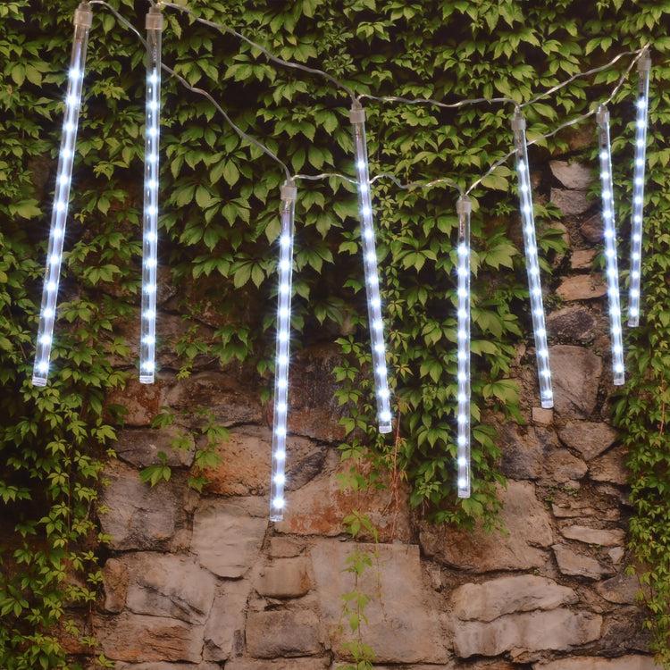 brookstone Electric LED Meteor Lights with 8 Cascading Light Tubes