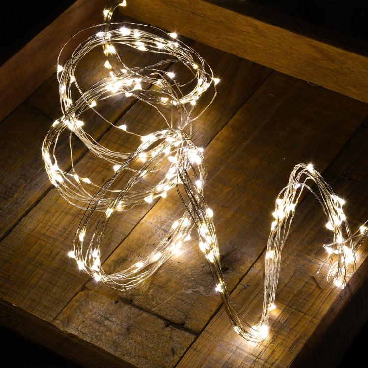brookstone Electric Multi Strand LED Fairy String Lights