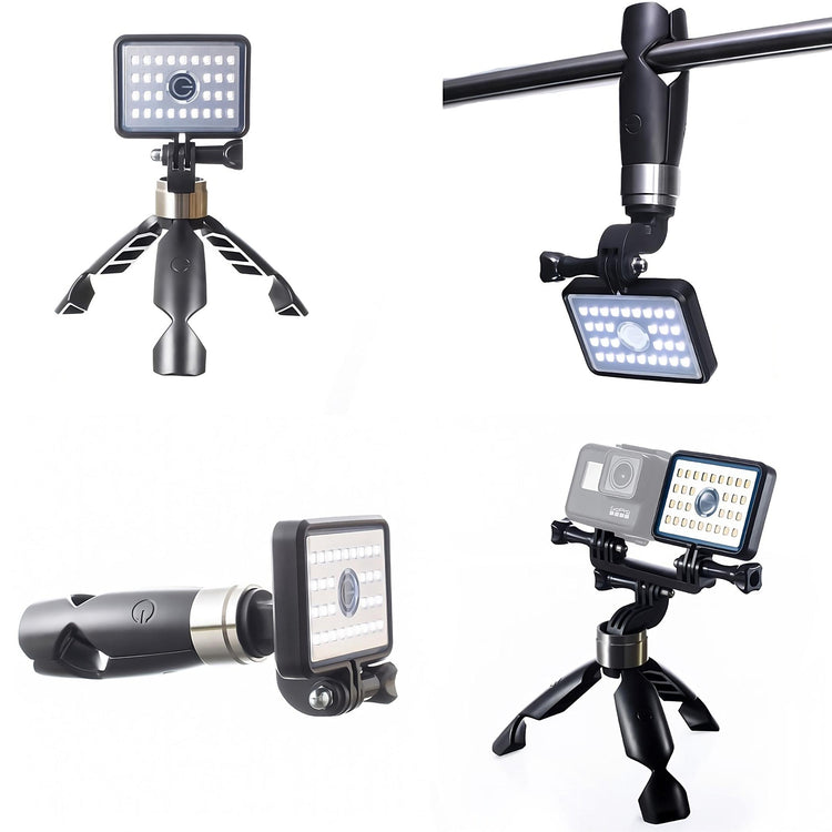 brookstone Essentials Pack 900 Lumens Ultra-Compact Multi-Use Sealed Rubber (IP69K) Worklight CRI 95+ 5600K