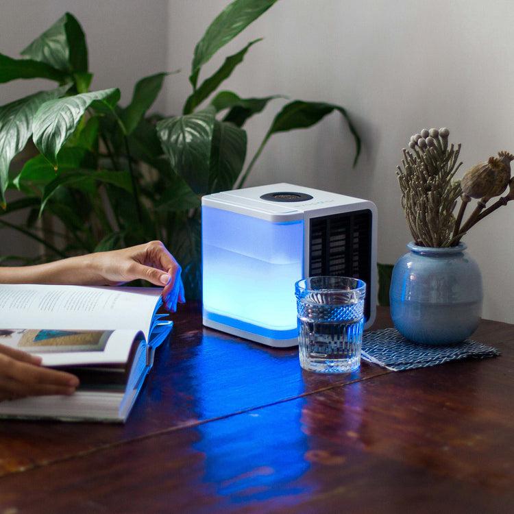 Brookstone EvaLIGHT Plus Personal Evaporative Air Cooler And Humidifier