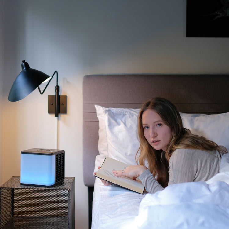 Brookstone EvaLIGHT Plus Personal Evaporative Air Cooler And Humidifier