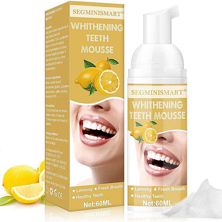brookstone Evertone Igia Total White Foam Toothpaste Lemon Flavored