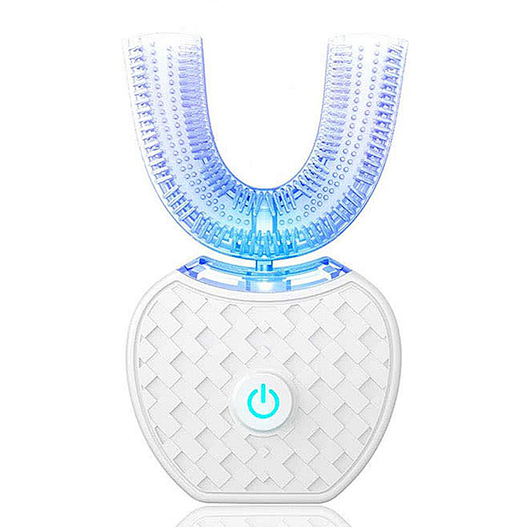 brookstone Evertone Total White 3 In 1 Hands Free Ultrasonic Toothbrush