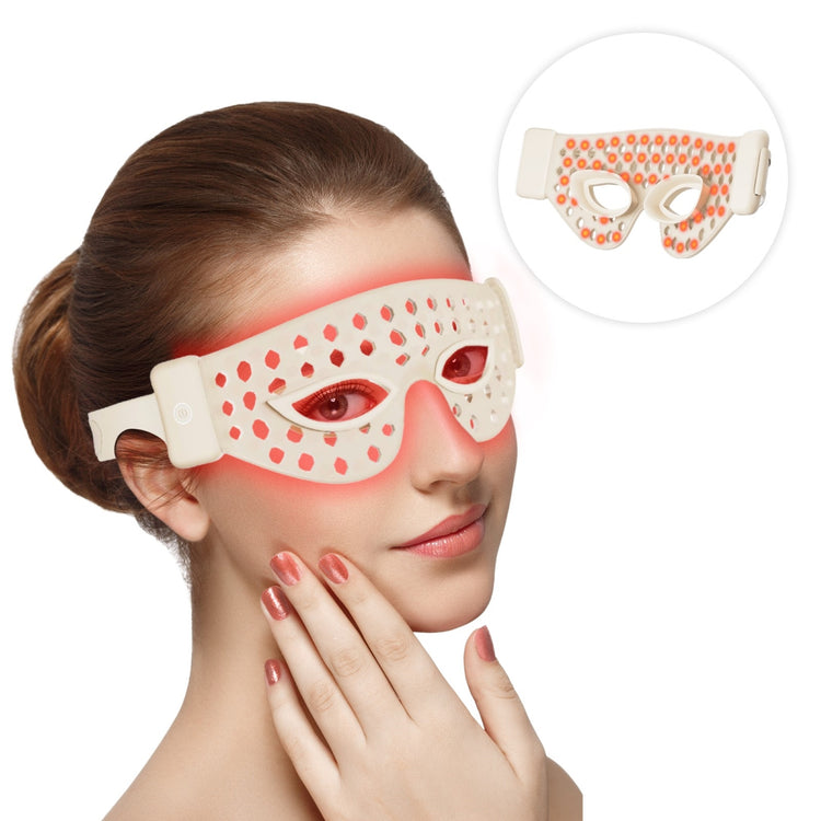 Brookstone Feather LED Eye Mask By Numiere - Lumina NRG