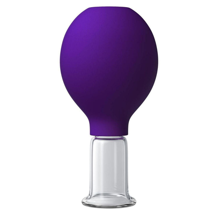 Brookstone GLAM Chic Glass Cupping Cup For Face - 03 Purple