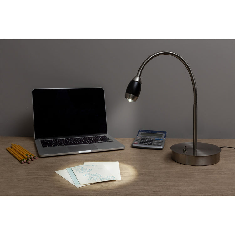 Brookstone High Output LED Adjustable Beam Desk Lamp