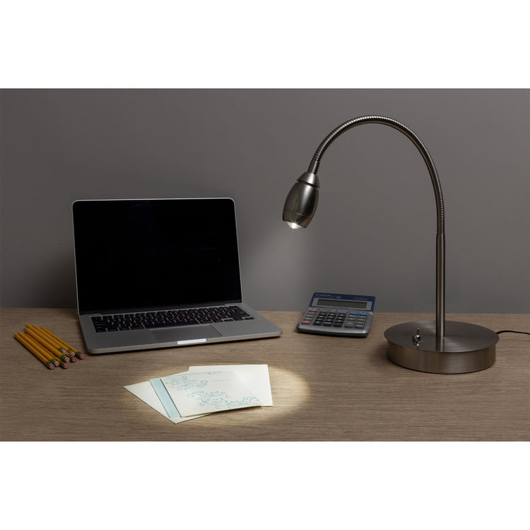 Brookstone High Output LED Adjustable Beam Desk Lamp