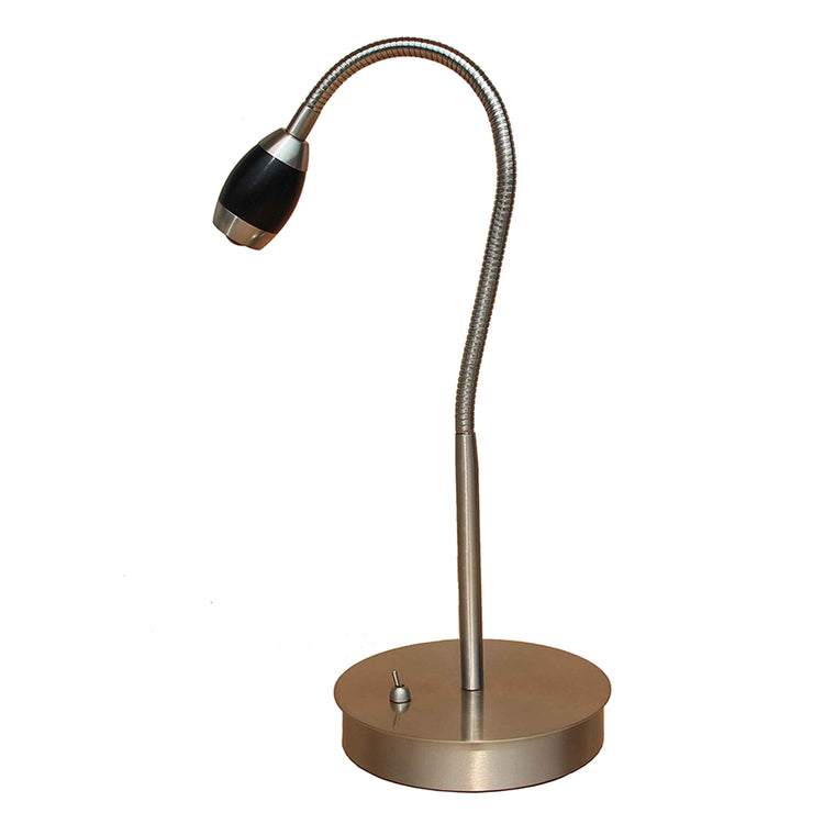 brookstone High Output LED Adjustable Beam Desk Lamp