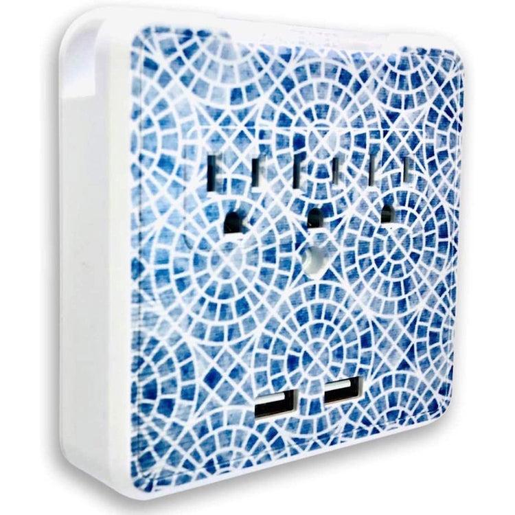 Brookstone Kelvin Glamsockets - Decorative Wall Mount Surge Protector