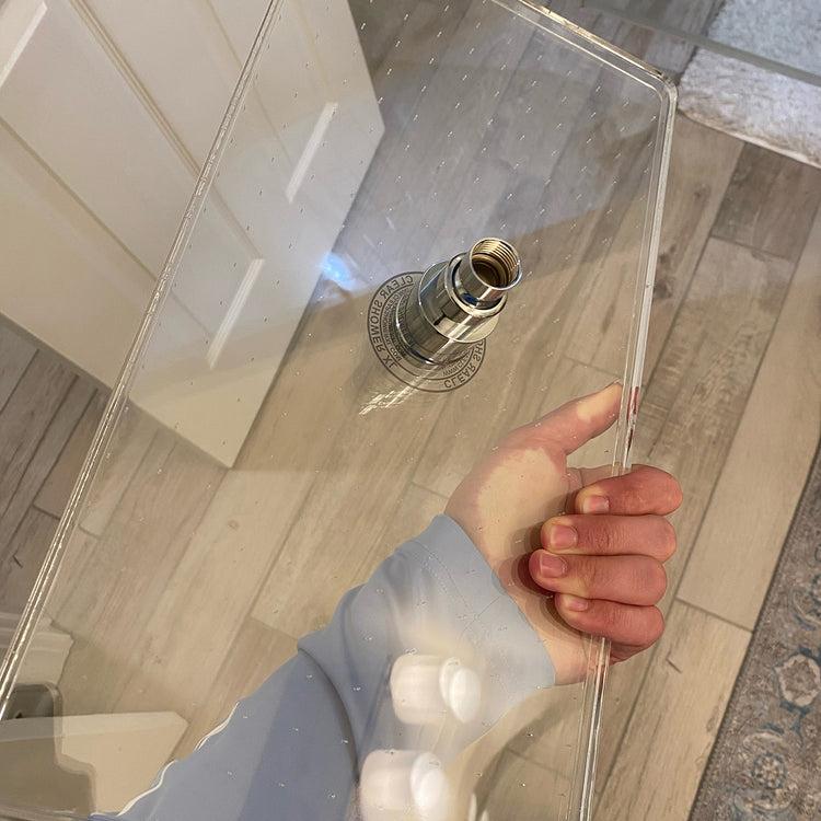 Brookstone LED Ball Joint For Clear Shower XL And Clear Shower Mini Shower Heads