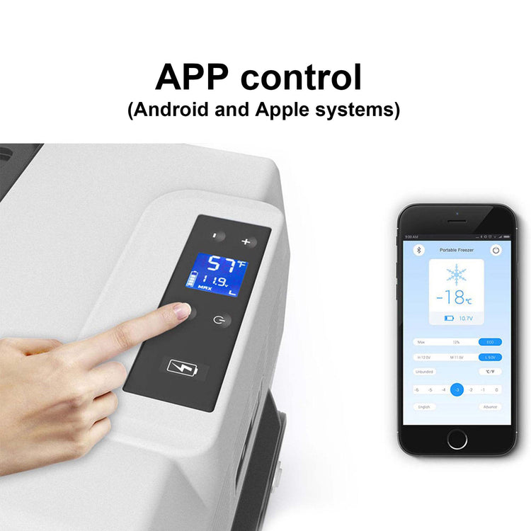 Brookstone LiONCooler X50A Portable Solar Fridge Freezer - 52 Quarts