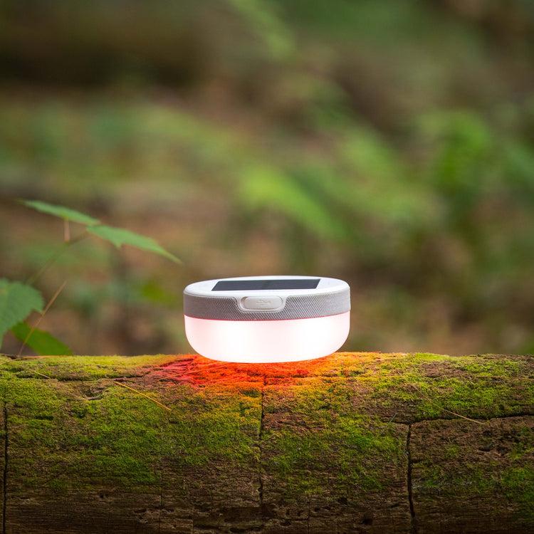 brookstone Luci Explore: Solar Portable Light + Speaker