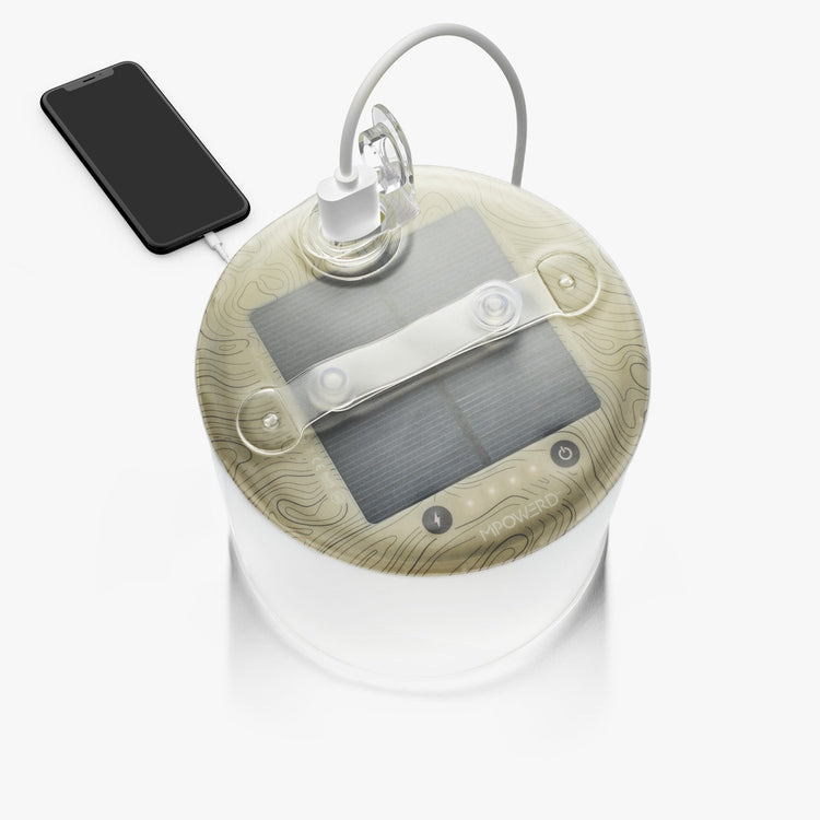 Brookstone Luci Pro Lux: Solar Inflatable Lantern + Charger