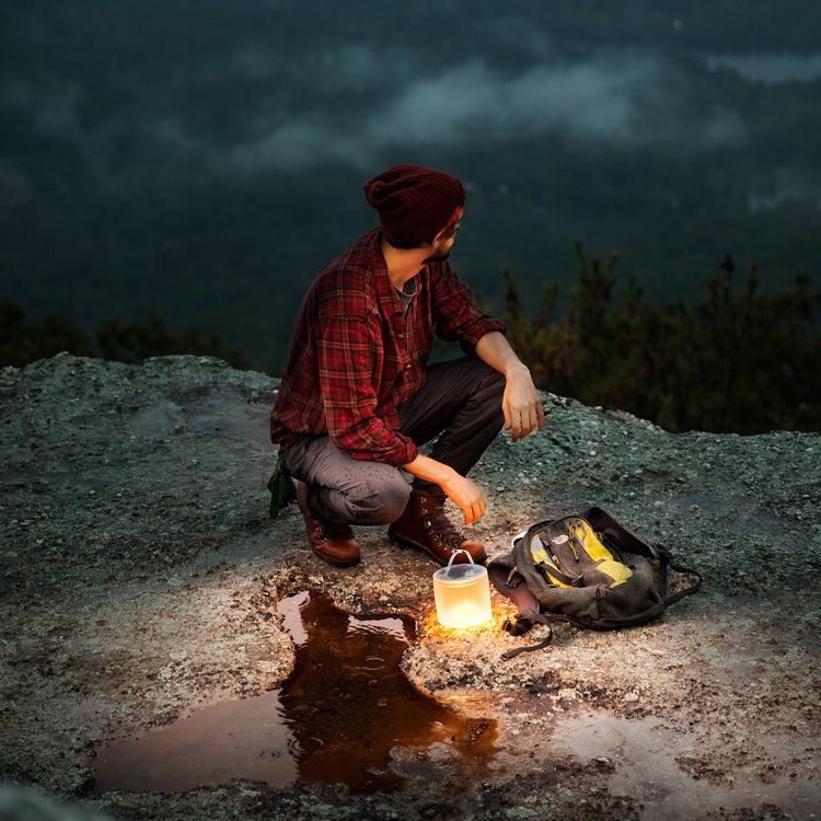 Brookstone Luci Pro Lux: Solar Inflatable Lantern + Charger