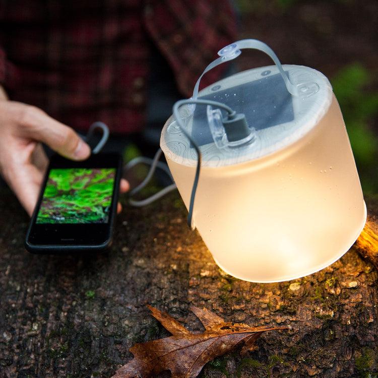 brookstone Luci Pro Lux: Solar Inflatable Lantern + Charger