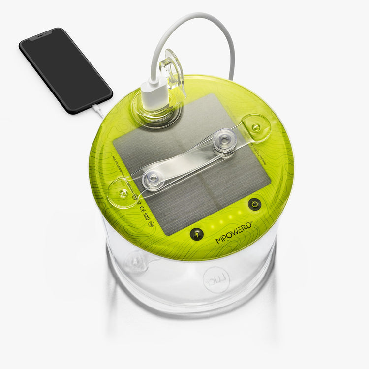 Brookstone Luci Pro Outdoor 2.0: Solar Inflatable Lantern + Charger